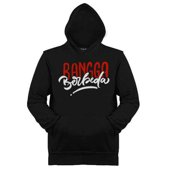 Hoodie Jumper Bangga Berbeda - Merah Putih
